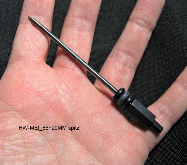 HW 65 – Meißel 3.0 mm, + 20 mm Überlänge, verschiedene Formen